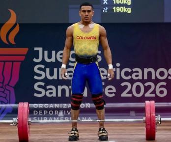 Colombia sigue de oro Duván Ferrer conquista Santa Fe 2026 en levantamiento de pesas