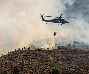 Incendio en el Santuario de Iguaque, Boyacá alcanza un 90 % de control tras afectar 1.340 hectáreas