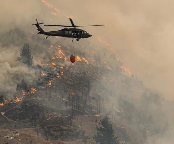 Incendios en Villa de Leyva cumplen cuatro días activos y arrasan 1.200 hectáreas