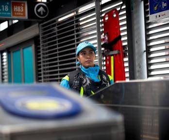 Van más de 300 guardas de TransMilenio agredidos en lo que va de 2026