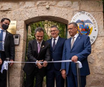 Colombia inaugura su Embajada en Jerusalén y reactiva la cooperación con Israel