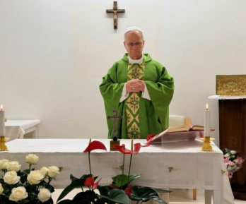 El papa León XIV celebró la Santa Misa en el Hospital Gemelli