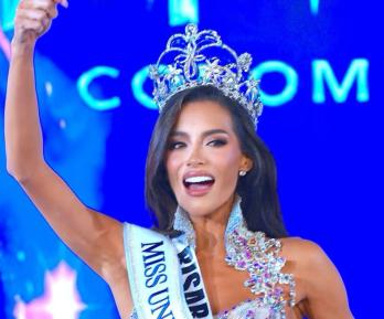 Nueva Miss Universo Colombia ganó la corona luego de participar por tercera vez. Foto: Organización Miss Universe.