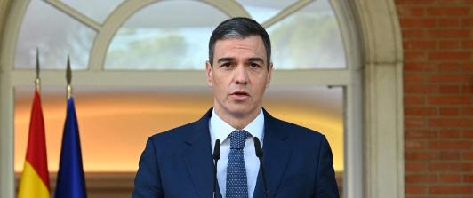 El presidente del gobierno, Pedro Sánchez