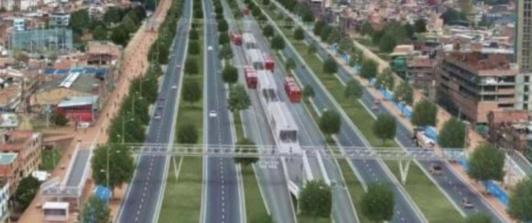 ALO Norte, la obra en Bogotá. / Foto: Alcaldía de Bogotá.