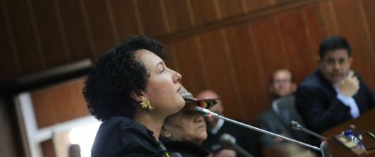 Senadora Isabel Zuleta sobre reelección. 