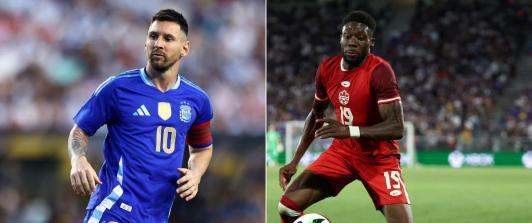 Argentina Canadá Copa América 2024 Lionel Messi Alphonso Davies