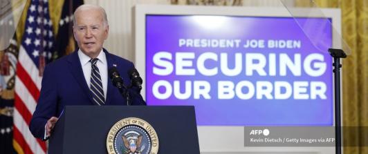 EE.UU. ordena el cierre temporal de frontera con México para el paso de migrantes irregulares.