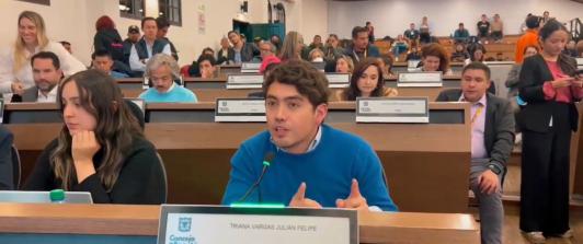 Esto dijo el alcalde Galán sobre el asalto que sufrió el concejal Julián Triana