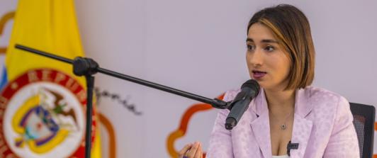 El presidente Gustavo Petro informó que Laura Sarabia está hospitalizada 