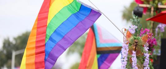 Marchas en el mes del orgullo LGBTIQ+. / Foto: AFP.