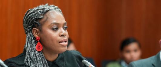 Aurora Vergara sobre la ley estatutaria. / Foto: X MinEducación.