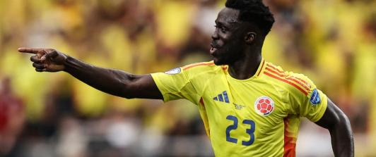 Colombia vs. Costa Rica. / Foto: AFP.