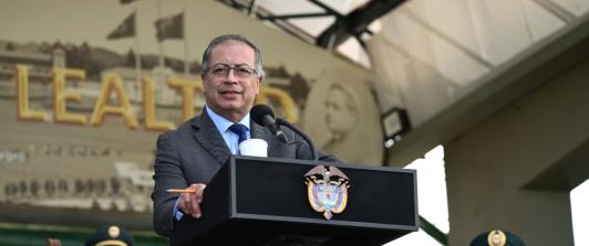 Palestina va a condecorar al Presidente Gustavo Petro. / Foto: AFP.