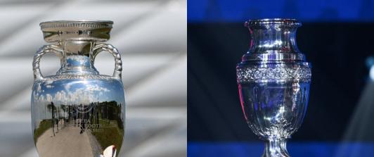 Horarios de partidos de la Eurocopa y Copa América. / Fotos: AFP.
