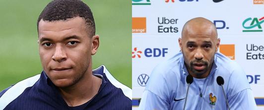 Mbappé y Henry, con postura política, hacen un llamado a votar en contra de extremos en Francia. / Fotos: AFP.