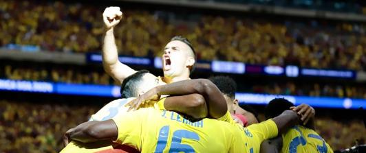 Colombia con victoria en la Copa América. / Foto: X FCF.