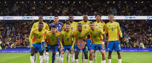 Selección Colombia vs Rumania