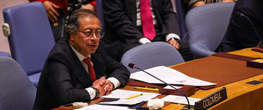 Ante la ONU, presidente Petro propone extender en 7 años la implementación del acuerdo de paz