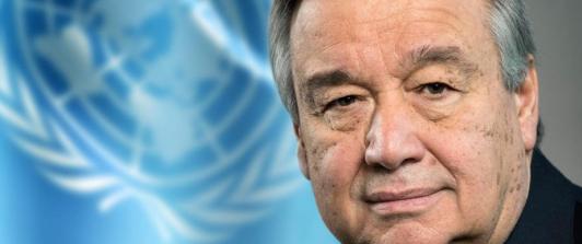 Antonio Guterres, secretario general de la ONU.