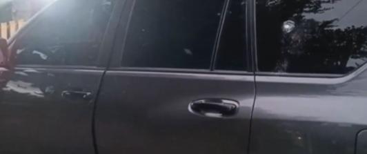 Camioneta de la UNP - Juan Fernando Petro