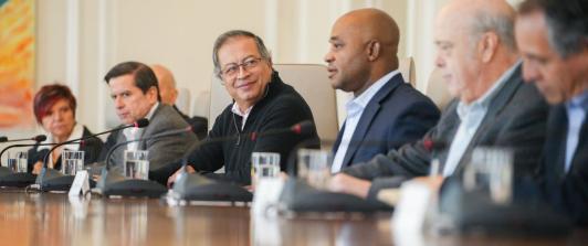 Gustavo Petro y Luis Gilberto Murillo