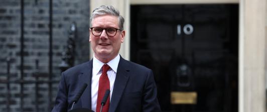 Keir Starmer, nuevo primer ministro de Reino Unido. / Foto: AFP.