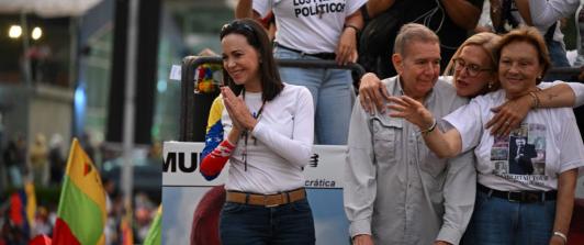 María Corina Machado y Edmundo González Urrutia