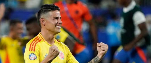 James celebra sus 33 años buscando la victoria en la Copa América
