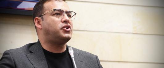 Nuevo presidente de la Cámara de Representantes. / Foto: X JaimeRaulSt.