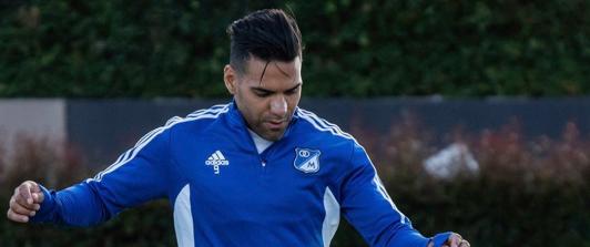 Falcao García y RDP con Millonarios. / Foto: AFP.