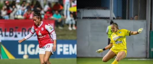 Final de la Liga Femenina 2024. / Fotos: Santa Fe y Cali Femenino.