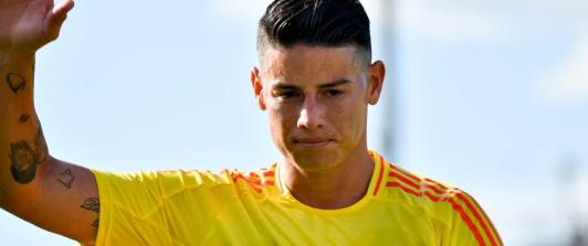 Este sería el futuro James Rodríguez en el fútbol. / Foto: AFP.