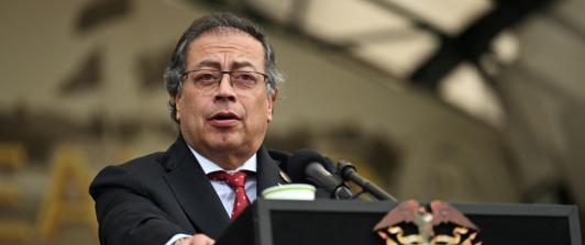 Petro se pronunció sobre disidentes de las Farc en camionetas de la UNP. / Foto: AFP.