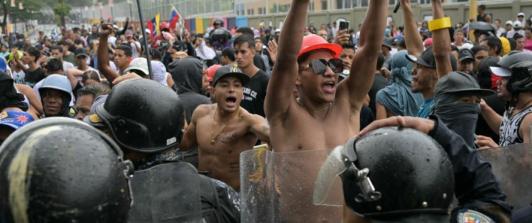 Protestas en Venezuela