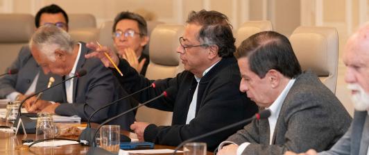 Presidente Petro lidera reunión de para monitorear la viruela del mono en Colombia