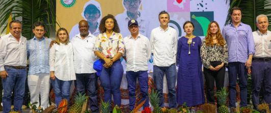 Gobierno y Grupo Éxito se unen en la Alianza por la Sustitución de Cultivos. / Foto: InfoPresidencia.