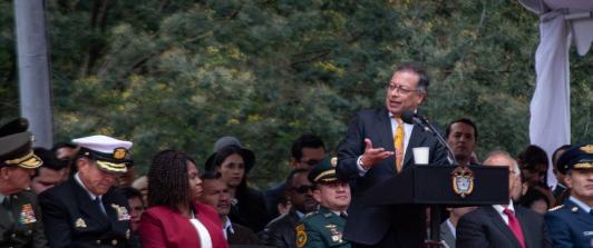 Presidente Petro discurso en el puente de Boyacá