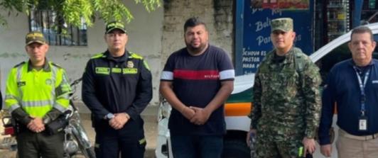 Kevin López, capturado por nexos con el narcotráfico. / Foto: Alcaldía de Maicao.