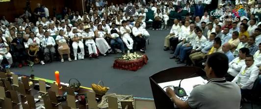 Audiencia de reconocimiento ante la JEP