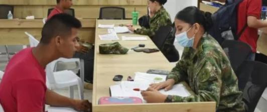 Beneficios del servicio social para la paz. / Foto: Ejército de Colombia.