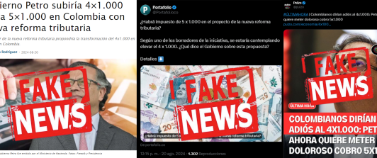 Fake News sobre el 5x1000
