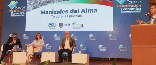 Foro de reactivación económica en Colombia. / Foto: Info Presidencia.