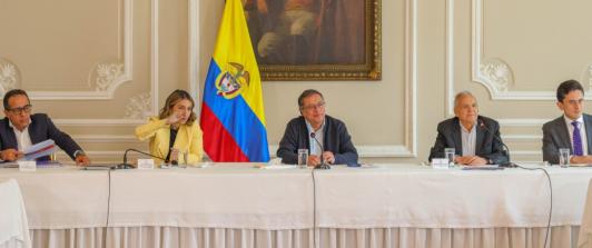 Gobierno y Asobancaria sobe inversiones forzosas. / Foto: Infopresidencia.