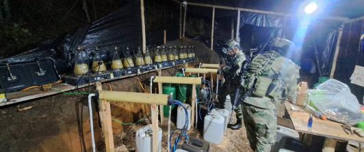 Lucha contra el narcotráfico por parte del Estado colombiano