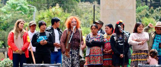 La Unidad de Víctimas en el retorno de familias Embera. / Foto: Unidad de Víctimas.