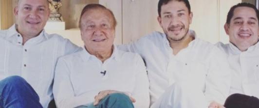 Reacciones de hijos de Rodolfo Hernández tras muerte de su padre. / Foto: Instagram Mauricio Hernández Oliveros.