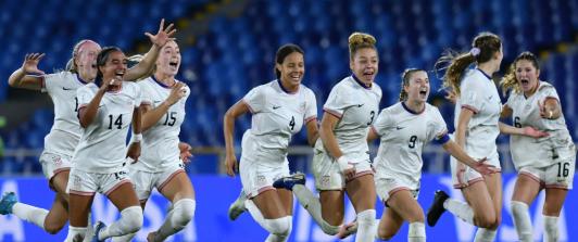 Así se jugarán las semifinales del mundial Femenino Sub-20. / Foto: AFP.