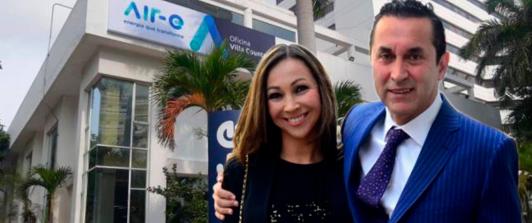 Alberto Velilla y su esposa Darcy Quinn