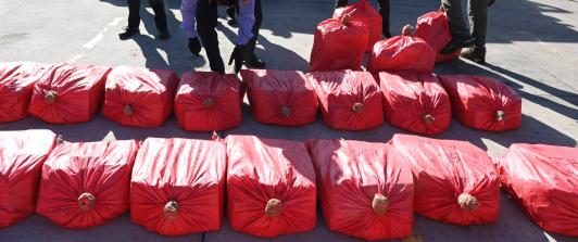 incautación de 4 toneladas de cocaína provenientes del Golfo de Urabá